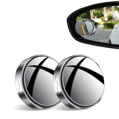 CXZTY Car Blind Spot Mirror for Corvette C8 Stingray / C8 Coup /C8 Z06 / C8.R / C8 LT2 LT6, Adjustable Glueless Installation Cars Rear View Blind Spot Auxiliary Mirror,Silver, normal