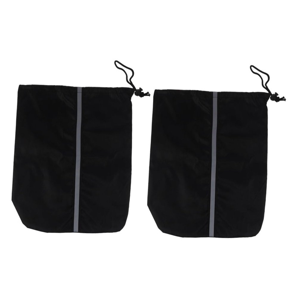 Beatifufu 2pcs Car Side Mirror Covers Dust for Automotive Reflective Easy to Install