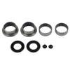 Pasuihcay 513196 517408 513266 5131A6 for 206 Rear Axle Trailing Arm Bushing Bearing Repair Kit 4 PCS 47MM, silver view 1