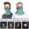 LMNGH Neck Gaiter Face Cover Scarf Fireworks Sky Breathable Face Mask Windproof Ski Mask for Cycling Fishing Hiking view 4