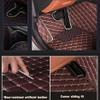 TAHALI Custom Making Car Floor Mats for 99% Sedan SUV Sports CarLuxury Full Coverage All Weather Floor MatsAnti-Slip Leather Floor Mats for Cars (Edge Blue Medium Black Rice) view 3