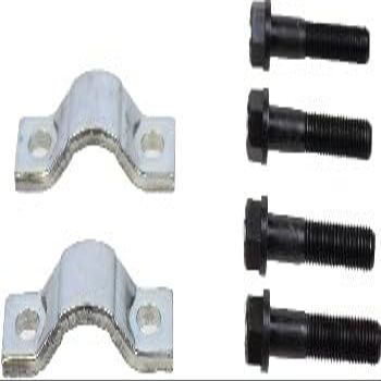 Center OR Front OR Rear Universal Joint Strap Kit Compatible With Chevrolet C3500 RWD 2000 1999 1998 1997 1996 1995 1994 1993 1992 1991 1990 1989 1988 P-2001754
