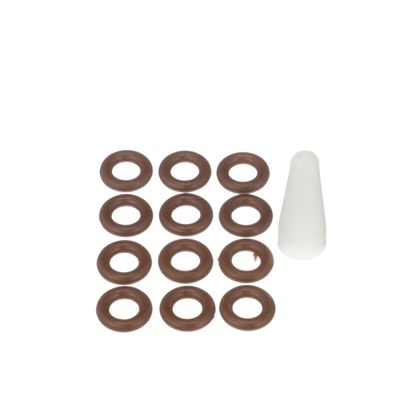 Fuel Injector Seal Kit Compatible With Mercedes-Benz C320 3.2L V6 2005 2004 2003 2002 2001 P-2629650