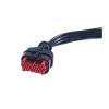 DLAHPJPT Automotive Electrical connectors 1 Set AMP 8/14/23/35 Pin Wa/*-TER*-/Proof Automotive ECU Connector EPEC 2024 PCB Plu*/g Socket with 18CM Cable 776164-1 770680-1(Male-01) view 1