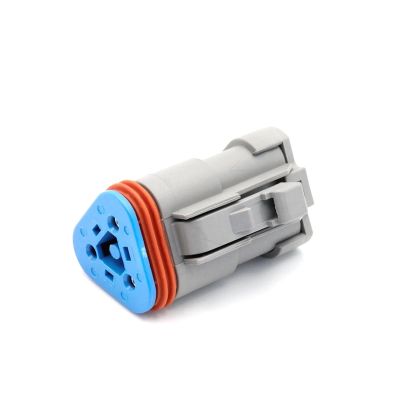 DLAHPJPT Deut*-/SCH 3 Pin Automotive Wa/*-TER-*+Proof Connector with 120 Ohm Resistance AT04-3P-RJ120 DT04-3P-P006 DT06-3S-P006(Female,10 Sets)