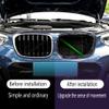 Ysbxitu V Brace Grille Inserts Stripes Trim fit for BMW V Brace Grill Stripes Front Grill Insert Trims Compatible with BMW G01 G02 G05 G06 G07 G30 G38 G32 V Brace Stripes Cover -Green view 2