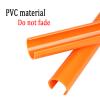 Ysbxitu V Brace Grille Inserts Stripes Trim Compatible with BMW F07 F10 F11 F18 F06 F12 F13 F01 F02 F03 F04 F48 F49 F39 F45 F46 V Brace Grill Stripes Front Grill Insert Trims Stripes Cover -Orange view 4