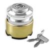 QAGGUM Key Ignition Switch Replace 1012415, Ignition Switch Lock Cylinder Kit Fit for Club Car DS Gas Golf Cart 1983.5-1995, Ignition Starter Switch with 2 Keys 4 Terminal view 1