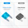 LLEZZA 120 Pieces Mini Fuse Kit, Car Fuses Assortment Kit -Mini Size(2A/3A/5A/7.5A/10A/15A/20A/25A/30A/35A), Fuses Automotive kit for Cars, Trucks, Motorcycle, Camper, SUV view 4
