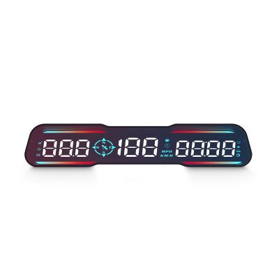 G19 GPS Speedometer for Car, HUD Head Up Display with Digital Speedometer MPH & KM/H, OverSpeed Alarm, Fatigue Driving Alert, Compass, Auto Brightness for All Vehicles (5V USB Powered)