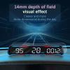 G19 GPS Speedometer for Car, HUD Head Up Display with Digital Speedometer MPH & KM/H, OverSpeed Alarm, Fatigue Driving Alert, Compass, Auto Brightness for All Vehicles (5V USB Powered) view 3