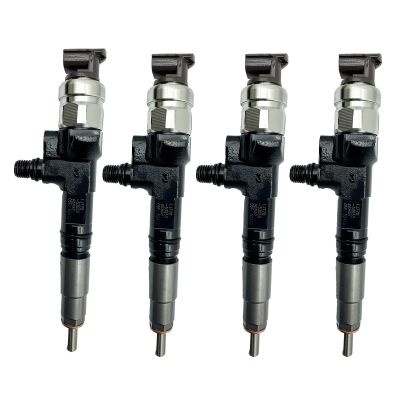 4X Diesel Fuel Injector 295050-1980 2950501980 Compatible for Kubota V3307-CR-TE4 V3307 Tier 4 Engine KX080-4 SSV75 SSV75C SSV75P SVL75-2 Excavator Loader