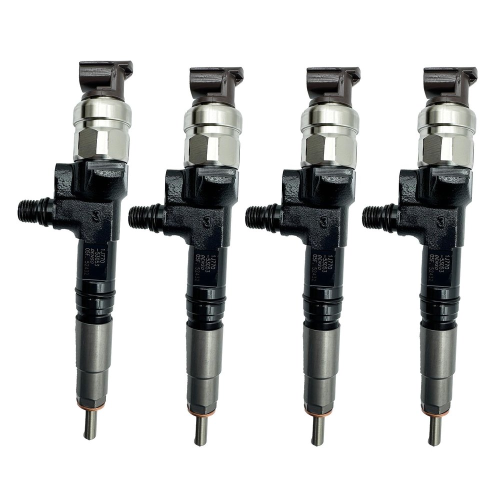 4X Diesel Fuel Injector 295050-1980 2950501980 Compatible for Kubota V3307-CR-TE4 V3307 Tier 4 Engine KX080-4 SSV75 SSV75C SSV75P SVL75-2 Excavator Loader