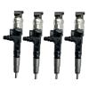 4X Diesel Fuel Injector 295050-1980 2950501980 Compatible for Kubota V3307-CR-TE4 V3307 Tier 4 Engine KX080-4 SSV75 SSV75C SSV75P SVL75-2 Excavator Loader view 1