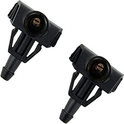 HYSHLC 2pcs Car Front Window Windscreen Wiper Washer Nozzles Jet Wiper Nozzle,for TIIDA 2005-2010
