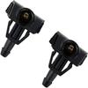 HYSHLC 2pcs Car Front Window Windscreen Wiper Washer Nozzles Jet Wiper Nozzle,for TIIDA 2005-2010 view 1