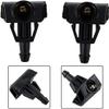 HYSHLC 2pcs Car Front Window Windscreen Wiper Washer Nozzles Jet Wiper Nozzle,for TIIDA 2005-2010 view 4