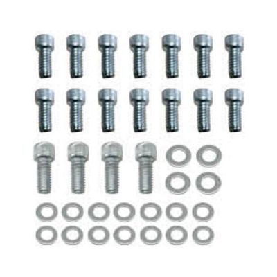 212 Main 0.25-20 x 0.5 & 0.31-18 x 0.75 in. SBC Oil Pan Harware Kits with Socket Head Bolts 18 Piece