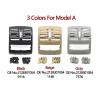 XVBILM Car Rear Air Conditioning AC Vent Grille Outlet Panel Compatible W212 E Class E200 E260 E280 E300 Sedan 2009-2015(Model A Gray) view 3
