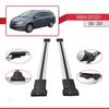 accessorypart Compatible with Honda Odyssey 2011-2017 Fly Model Car Roof Rack Cross Bar Grey Aluminium 2 Bars view 3