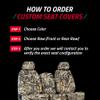 ShearComfort Realtree Custom Seat Covers Rear Seats for 2022 Chevrolet Trailblazer in Max 5 Sport view 3