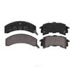 OMNI5 Rear Semi Metallic Brake Pad Set Compatible With 1984-1988 Pontiac 6000/Fiero 2.5L 2.8L| D262 view 1