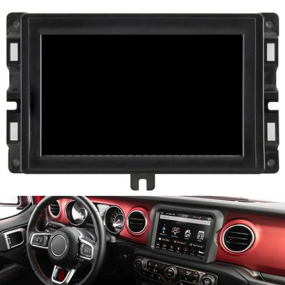 AGCUT Replacement 7" Uconnect LCD Display Touch Screen Digitizer for 2017-2020 J-eep Compass Radio N-avigation TDO-WXGA0700K00033-V2 TDO-WXGA0700K00057-V1 LMB-K00057BL with Bracket