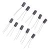 10Pcs 6 * 10mm Lead Dia 0.8mm Axial Lead 6 Channel Ferrite Beads Inductors view 2