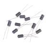 10Pcs 6 * 10mm Lead Dia 0.8mm Axial Lead 6 Channel Ferrite Beads Inductors view 4