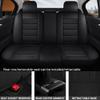 3DLEATHER Upgraded 5-Seat Seat Cover for Honda Pilot 2017, 3D Protection Protectors with Pockets, 360 Full Coverage Customized Seat Protectors (Full Black/Standard) view 3