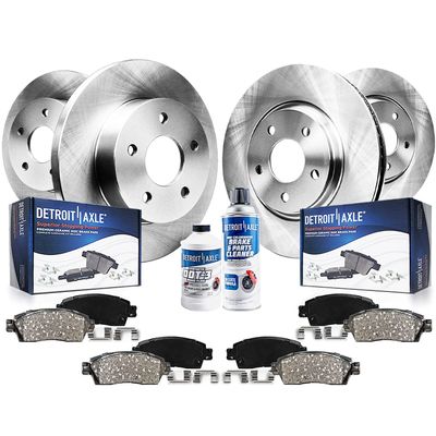 Detroit Axle - Brake Kit for Hyundai 2017-2020 Ioniq, Kia 2017-2022 Niro
