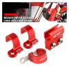 Brake Hose Holder Clamp Compatible with CRF300L CRF250L/Rally CRF 300L 250L Motorcycle Front Rear Brake Cable Clamp Guide Accessories(Size:Front A) view 2