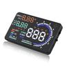 Windshield Heads Up Display for Car MAIMEIMI OBD2 Digital Speedometer with OBDII/EUOBD Interface HUD Car Speedometer MPH with Water Temperature, Trip, RPM, Alarms for OBDII/EOBD Sedan Cars (2008+) view 1