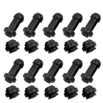 Qsvbeeqj Rubber Motorcycle Scooter Brake Upper Lower Caliper Sleeve Dust Cover Disc Brake Waterproof Cap Lawn Accessory Holder