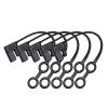 High Temperature Resistance Dustproof Cover SAE Adapter Charger Extension Cable Waterproof Dustproof Cases Accessories Dustproof Cover Closet Shoe Storage Cabinet Organizer Impact Drill Sae Harness view 1