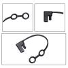High Temperature Resistance Dustproof Cover SAE Adapter Charger Extension Cable Waterproof Dustproof Cases Accessories Dustproof Cover Closet Shoe Storage Cabinet Organizer Impact Drill Sae Harness view 3