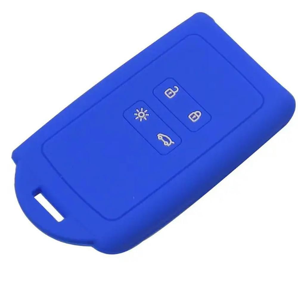 AOVZQNJV Silicone Car Key Case Key Protection Cover, for Renault Koleos Kadjar 2016-2017 Holder Protector Accessories