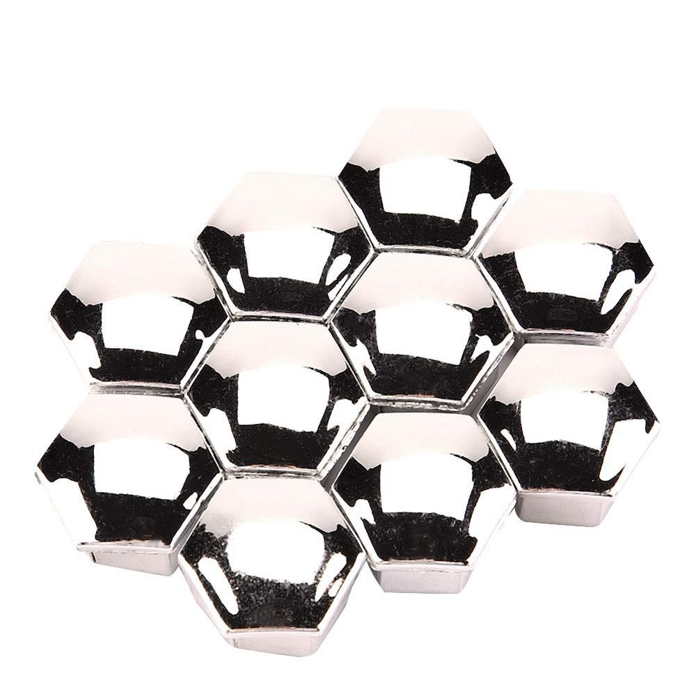 Bnineteenteam Car Wheel Nut Screw, 20Pcs Wheel Nut Rim Cover Tyre Screw Decor for 307 308 408 206 207