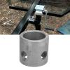 Trailer Jack Swivel Mount, Swivel Jack Pipe Mount 2000 to 8000 LBS, Metal Trailer Jack Welded Mounting Tube for RV Small Size (S 22cm) view 3