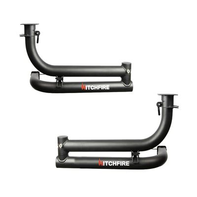 Hitchfire Dual Swing Arm, Hitch Receiver Swing Away Extender, Hitch Mounted 2 Inch, 2" Swing Arm, Comes with Collar