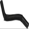 Gates 12436 Molded Heater Hose 19/32" x 13/16" x 11 9/16" W/Protective Sleeve view 1