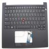 New for E14 Gen 5 (Type 21JK, 21JL) Upper Case KB Cover Palmrest C Lid 5M11L59795 5M11L59796 5M11L59797 5M11L59798 USA English,Black,Backlight view 1