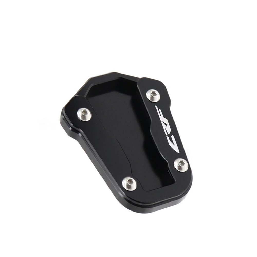 LeosHi Foot Side Stand Extension Kickstand Motorcycle Sidestand Plate Enlarge Compatible with CRF 300 L CRF300L CRF300 Rally 2021-2024(Black)