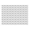 TIRE STUDS ANTI SLIP STABLE WEAR PROOF ATV TIRES SPKIES 100PCS SILVER LOADER FORKLIFT MOTORCYCLE view 4