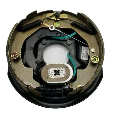 MotorCart Basics BK10E01SA Left Trailer Backing platee Brake Electric 10"" Fits Nev-R-Adjust 3500 BK-10E-01SA