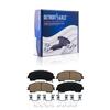 Detroit Axle - 10pc Brake Rotors Brake Pads for 2014-2019 Nissan Rogue view 4