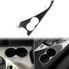 JKYUKU Real Carbon Fiber for Infiniti Accessories Center Console Water Cup view 1