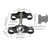 TianDiPRO 45/48mm Triple Tree Clamp Handle Bar Risers for 45/48mm Dirt Bike Atomik 110cc 125cc 140 view 3