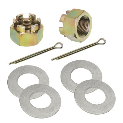 JAVIK 2 Pcs 7543005 Rear Axle Nuts Washer Kit for Polaris Sportsman 335/450/500/600/700/800 1996-2010 Sportsman 400 1993-2005 Ranger 425/500/700/TM 1998-2008 Magnum Scrambler Trail Blazer Trail Boss