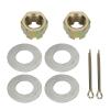 JAVIK 2 Pcs 7543005 Rear Axle Nuts Washer Kit for Polaris Sportsman 335/450/500/600/700/800 1996-2010 Sportsman 400 1993-2005 Ranger 425/500/700/TM 1998-2008 Magnum Scrambler Trail Blazer Trail Boss view 2